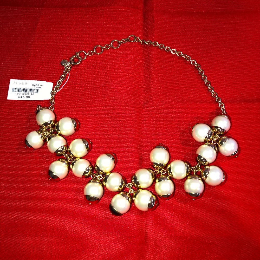 J. Crew fashion jewelry, necklace, perfect with dress/sweater/shirt.